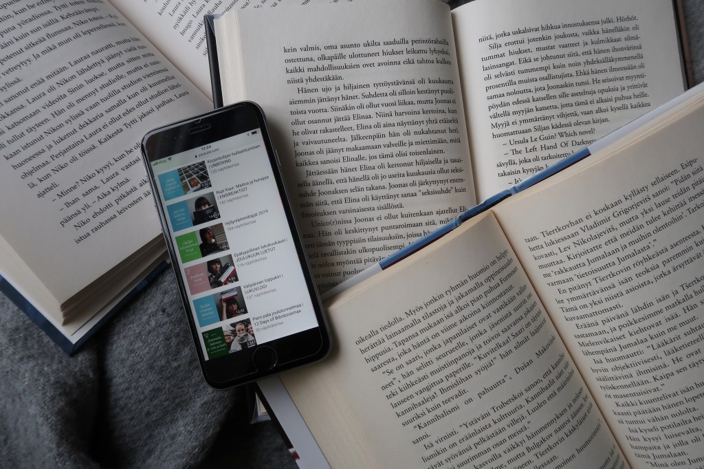 Lukusuunnitelmia, reaktiovideo ja lukuvlogi – Tammikuun&nbsp;kirjatubevideot