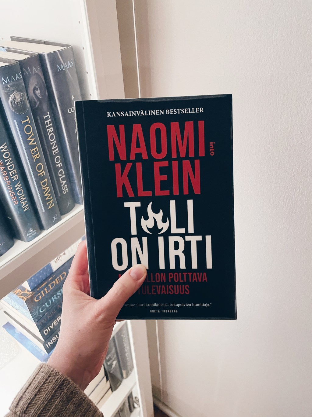 Tulisesti ilmastonmuutoksesta – Naomi Klein: Tuli on irti – Maapallon polttava&nbsp;tulevaisuus